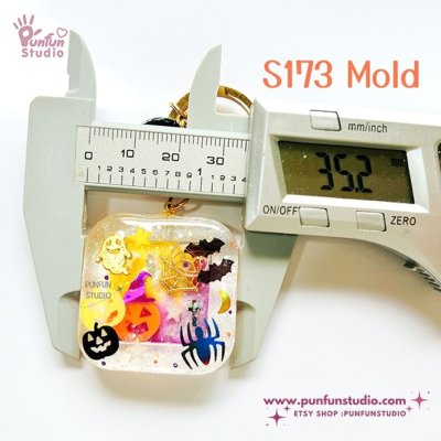 แม่พิมพ์ S173 Square Shaker Mold + CSM in the same mold