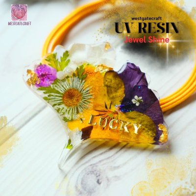 ยูวีเรซิ่น UV Resin สูตร Jewel Shine100 กรัม ใสมาก ทนเหลือง กลิ่นต่ำสบายจมูก