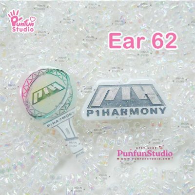 Ear 62 P1harmony Mold / K-POP / Earring Mold / UV Resin Mold / Silicone Mold