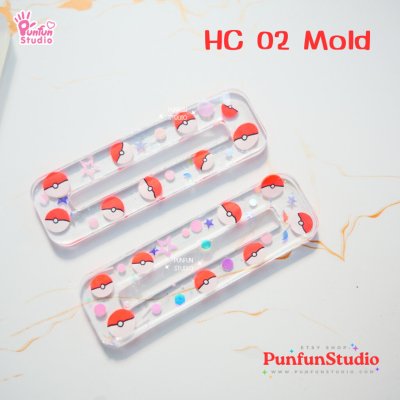 แม่พิมพ์กิ๊บติดผม HC 02 Hair Clip Mold
