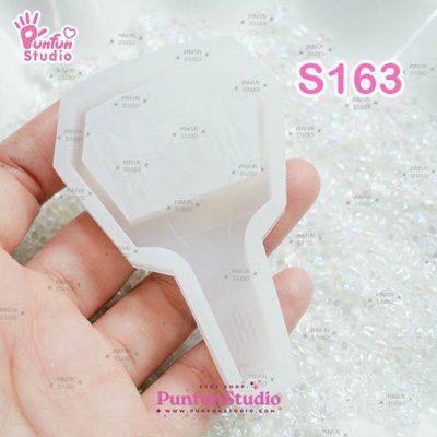 S163 Monsta X Lightstick Shaker Mold / K-POP / Shaker Mold / Silicone Mold