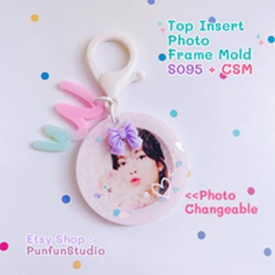 S095 + CSM Top Insert Photo Frame Mold / Photo Frame Mold / Silicone Mold