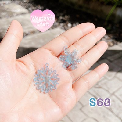 แม่พิมพ์ซิลิโคน S63 Snowflakes