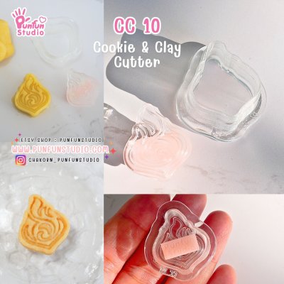 CC 10-16 Genshin Cookie & Clay Cutter / Cookie Cutter / Polymer Cutter / Fondant Cutter / Play-Doh Cutter