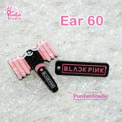 Ear 60 Blackpink Mold / K-POP / Earring Mold / UV Resin Mold / Silicone Mold