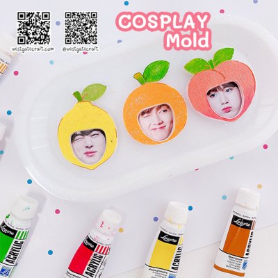 แม่พิมพ์เรซิ่น COSPALY COS 02 Peach