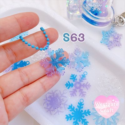 แม่พิมพ์ซิลิโคน S63 Snowflakes