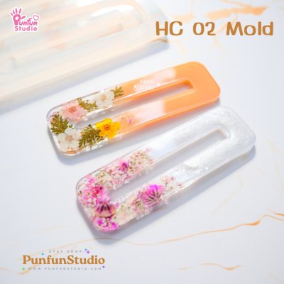 แม่พิมพ์กิ๊บติดผม HC 02 Hair Clip Mold