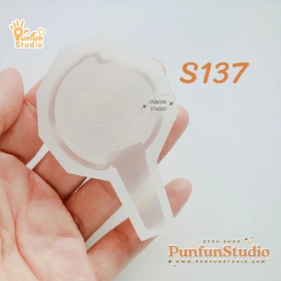 S137 Ateez Lightstick Shaker Mold / Lightstick / Shaker Mold / Silicone Mold