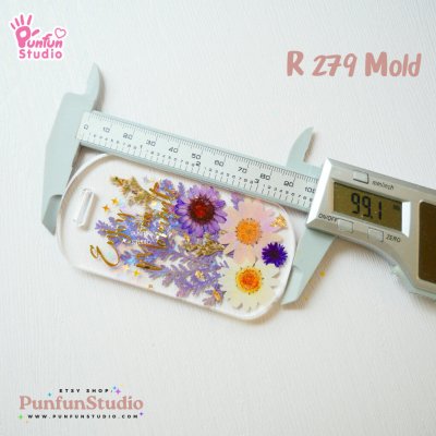 แม่พิมพ์ซิลิโคน R279 ป้ายห้อยกระเป๋า / Luggage Tag Mold