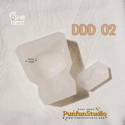 DDD 02 Cat Mold / 3D Mold / Silicone Mold