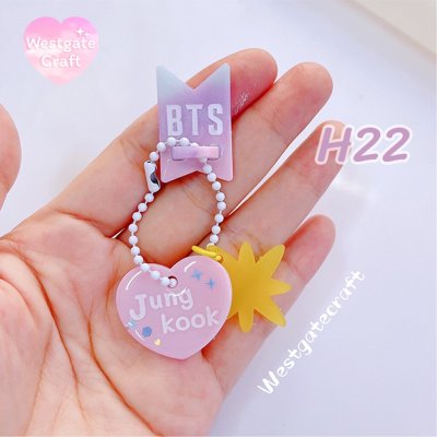 แม่พิมพ์ซิลิโคน H22 ตัวแขวน Logo Bts