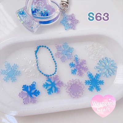 แม่พิมพ์ซิลิโคน S63 Snowflakes
