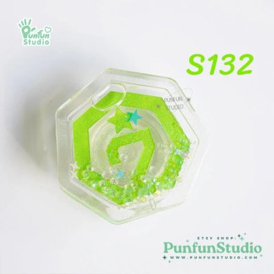 S132 GOT7 logo Shaker Mold / K-POP / Shaker Mold / Silicone Mold