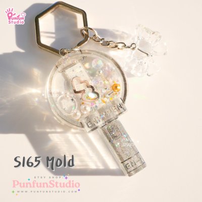 S165 Enhypen Lightstick Shaker Mold / K-POP / Shaker Mold / Silicone Mold