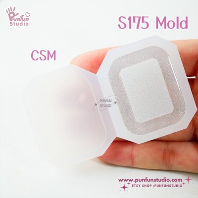 แม่พิมพ์ S175 Rectangle Shaker Mold + CSM in the same mold