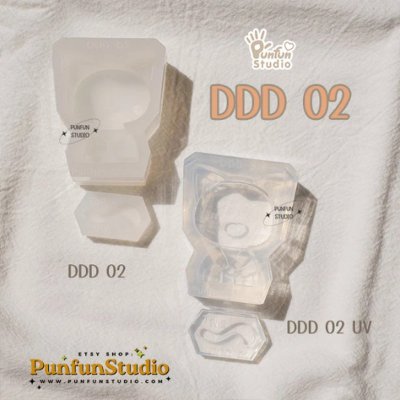 DDD 02 Cat Mold / 3D Mold / Silicone Mold