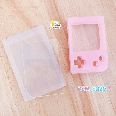 แม่พิมพ์ซิลิโคน SHAKE S025 : Game Boy A แบบกลวง