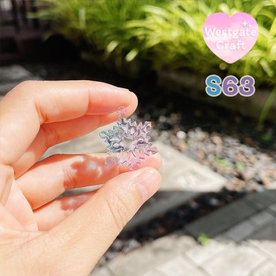 แม่พิมพ์ซิลิโคน S63 Snowflakes