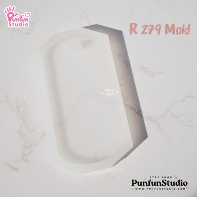 แม่พิมพ์ซิลิโคน R279 ป้ายห้อยกระเป๋า / Luggage Tag Mold