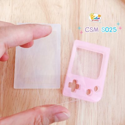 แม่พิมพ์ซิลิโคน SHAKE S025 : Game Boy A แบบกลวง