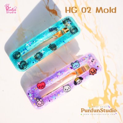 แม่พิมพ์กิ๊บติดผม HC 02 Hair Clip Mold