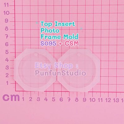 S095 + CSM Top Insert Photo Frame Mold / Photo Frame Mold / Silicone Mold
