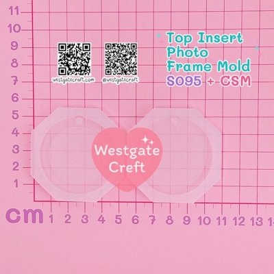แม่พิมพ์เฟรม Top Insert Photo Frame Mold + CSM S093 -S098 Set