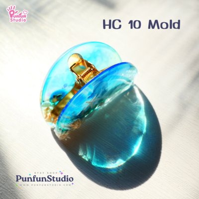 แม่พิมพ์กิ๊บติดผม HC 10 Hair Clip Mold