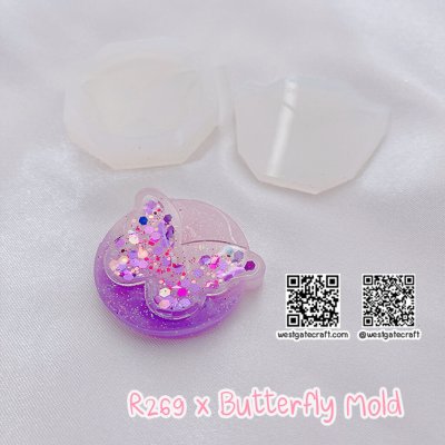 แม่พิมพ์ซิลิโคน SHAKER R269 X Butterfly