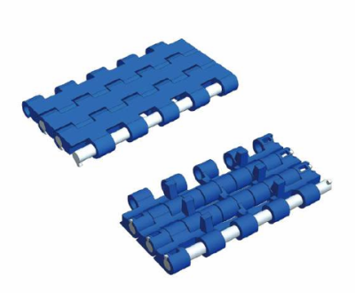 Flat top chain modular belt