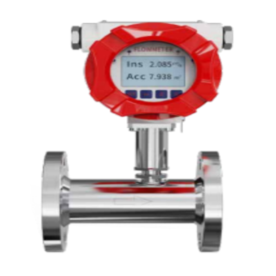 เครื่องวัดอัตราการไหลเเบบใบพัด Turbine Flow meter