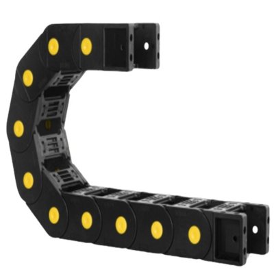 โซ่ร้อยสายไฟ Cable Drag Chain แบบเปิดทั้ง 2 ด้าน open-type 