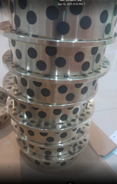 brass bushings with flange 