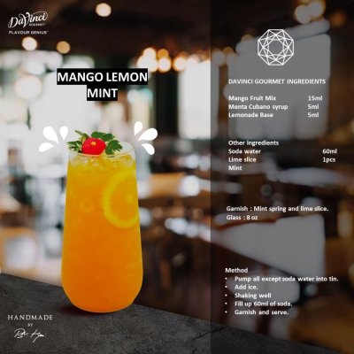 Divinci Drink Menu