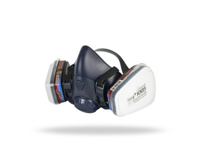 หน้ากากกันสารเคมีครึ่งหน้าพร้อมตลับกรองสารพิษ รุ่น 6001