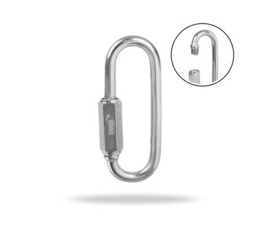 คาราบิเนอร์ทรงโอ เกลียวหมุนรุ่น Y-CO/1ST-S