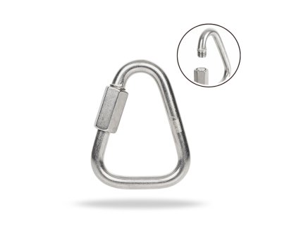 คาราบิเนอร์ทรงสามเหลี่ยม เกลียวหมุนรุ่น Y-CT/1T-SS