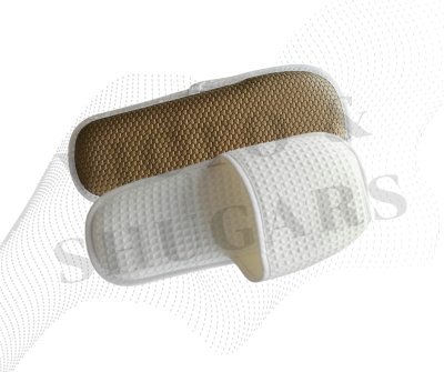 รองเท้าสลิปเปอร์ผ้าวาฟเฟิล (Waffle Cotton Slipper)