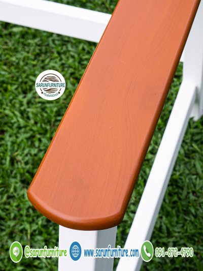 ชิงช้าไม้เต็งโครงเหล็ก ชิงช้าไม้เต็งโครงเหล็ก