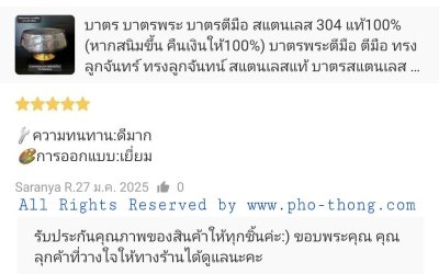 รีวิวจากลูกค้า 012 (200 รีวิว) Year in Review 2025