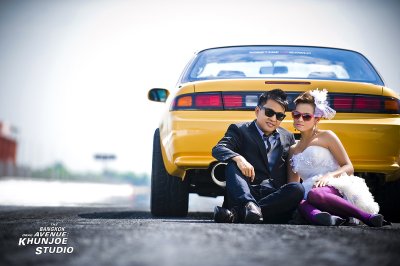 Pre-wedding outdoor@Bangkok Drag Avenue