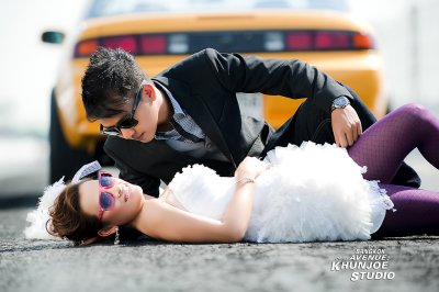 Pre-wedding outdoor@Bangkok Drag Avenue