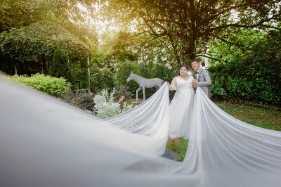 Prewedding outdoor@Papa's garden