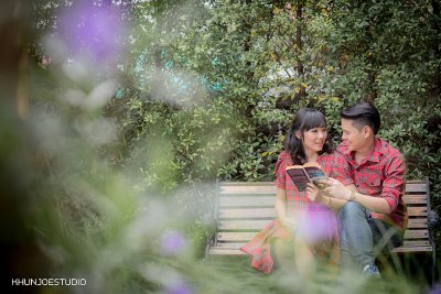 Prewedding outdoor@Papa's garden