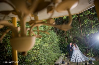 Prewedding สวนถ่าย outdoor ส่วนตัว