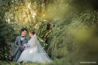 Prewedding สวนถ่าย outdoor ส่วนตัว