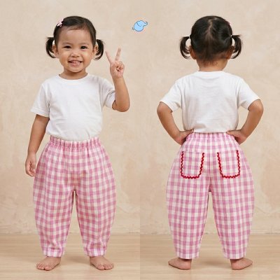 Elephas Barrel Pants Anak Unisex Premium Celana Anak Kekinian Nyaman Casual Fashion Anak