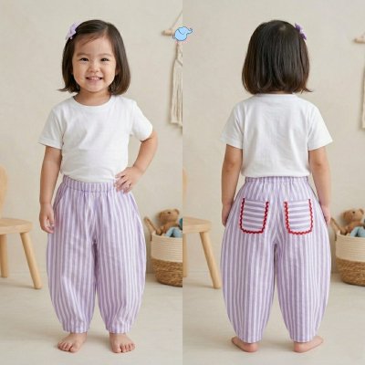 Elephas Barrel Pants Anak Unisex Premium Celana Anak Kekinian Nyaman Casual Fashion Anak
