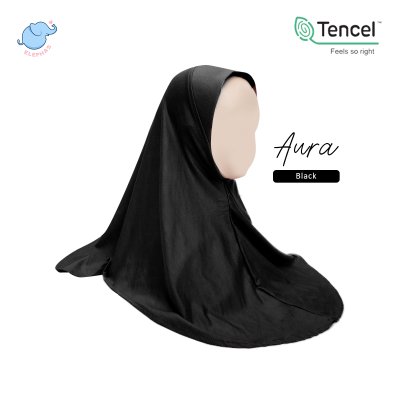 Elephas Hijab Tencel Anak Usia 1-6 Tahun Anti UV, Lembut, Adem dan Ringan
